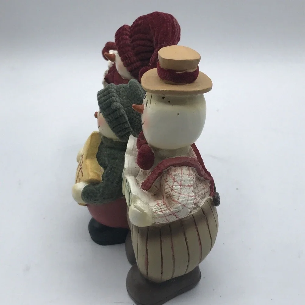Resin Winter Family Peace Hope Joy Figurine Winter‎ Decor